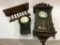 Lot of 3 Including Sessions Wall Hanging Clock