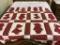 Red & White Sun Bonnet Quilt