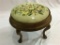 Very Nice Wood Needlepoint Footstool