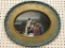 Oval Framed Picture of Victorian Women & Child