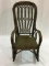 Child's Antique Twig & Wicker Design Rocker