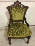 Upholstered Victorian Chair