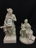 Pair of Un-known Ornate Statues