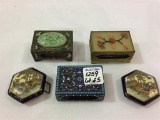 Lot of 5 Cloisonne & Oriental Pieces