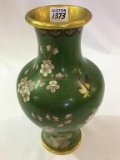 Decorated Cloinsonne Vase (9 Inches