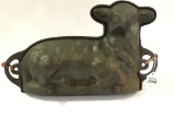 Griswold Cast Iron Lamb Mold