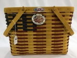 Lg. Longaberger 25th Anniversary Basket w/