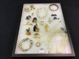 Collection of Ladies Costume Jewelry Including