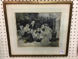Framed Print of Family (18 1/2 X 16 1/2)