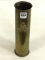 EMPTY Brass Artillery Shell Casing-Trench Art