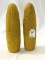 Lot of 2 Paper Mache Type Ears of Corn