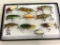 Lot of 10 Old Wood Fishing Lures