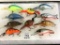 Lot of 10 Fishing Lures Including Mann's