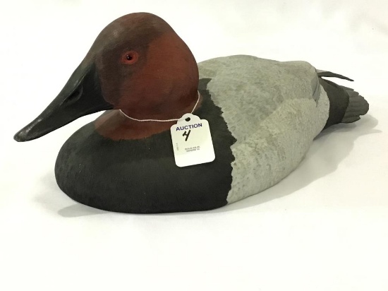 Decoy Carved From Ducks Unlimited by