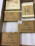 5 Boxes of Ball Caliber .30 M2 Cartridges