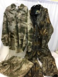 Lot of 3 Cabelas Camo Design Clothing Including