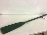 Vintage Green Paint Boat Oar