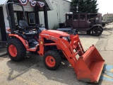 Very Nice 2016 Kubota Tractor B2301 w/ Front