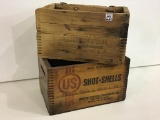 Lot of 2 Wood Ammo Boxes Including Winchester