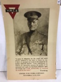 Cardboard French Poster-Pershing