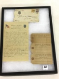 Knights of Columbus Literature & War Letter-1918