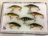 Lot of 7 Rapala Fat Rap-Finland Fishing Lures