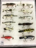 Lot of 12 Fishing Lures