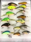 Lot of 16 Fishing Lures Including