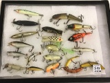 Lot of 20 Fishing Lures Including