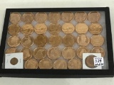 Collection of 32 Copper Rounds-1 AVDP OZ. .999