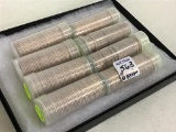 Collection of 8 Rolls of UNC Quarters-Face Value