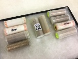 Collection of 10 Rolls of UNC Quarters-Face Value