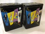 Lot of 2 Barbie Style Cases Marked Luce