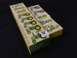 John Deere Miniature Tractors in Box