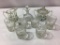 Lot of 9 Glassware Pieces Including 6