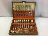 Set of Rogers Bros. Silver Plate Flatware-First