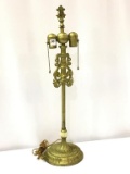 Metal Lamp Base ONLY Marked Habest Lamp Co.