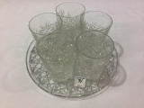Group Including 9 1/2 Inch Diameter Glass