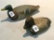 Lot of 2 Decoys Including Unknown Wood Decoy