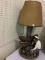 Lg. Unique Ornate Nautical Lamp w/