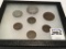 Group of 7 Old Coins Including