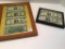 Framed Collection of 2 Dollar Bills Including