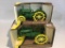 Lot of 3 Ertl John Deere Toy Tractors in Boxes