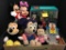 Group of Mickey Mouse Collectible Toys