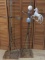 2 Lightening Globe Stands-One w/ Horse &