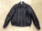 Men's Northcrest Leather Jacket Size Lg. (Top Snap