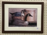 Framed Decoy Print by Kathleen Cope Ruoss