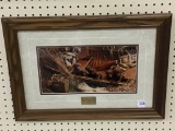 Framed Ducks Unlimited 1999 Print