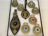Collection of Various Brass Decorative Harness