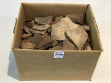 Box of Various Vintage Mostly Clay